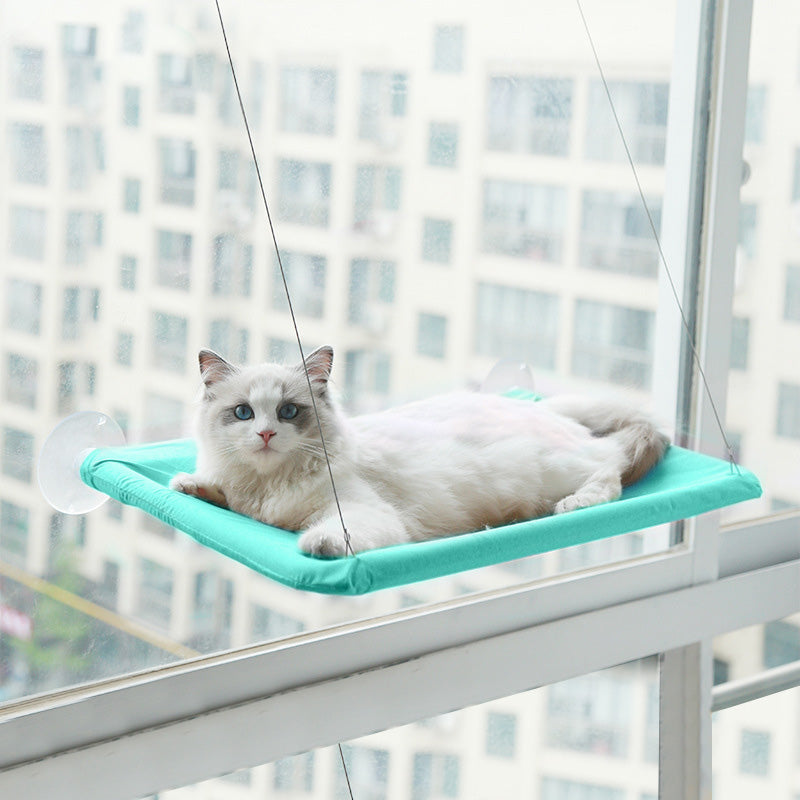 Katzen-Hängematte mit Saugnapf – Fensterhängematte