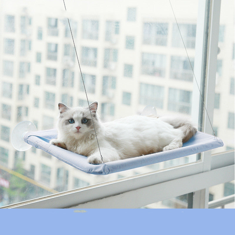 Katzen-Hängematte mit Saugnapf – Fensterhängematte