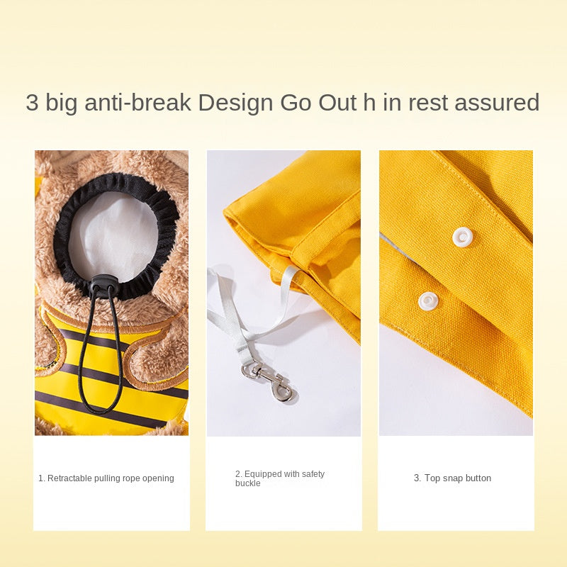 Little Bee Design Haustier-Tragetasche – atmungsaktiv, weich & sicher