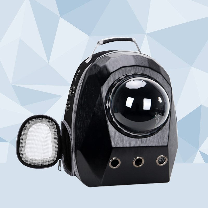 Haustier-Rucksack mit Space Capsule Fenster – Katzen & Hunde Transportrucksack