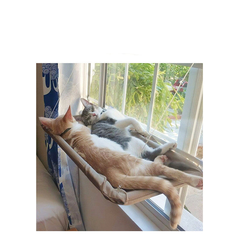 Katzen-Hängematte mit Saugnapf – Fensterhängematte