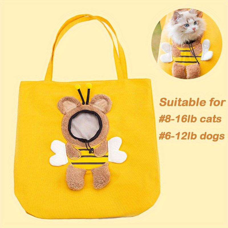 Little Bee Design Haustier-Tragetasche – atmungsaktiv, weich & sicher