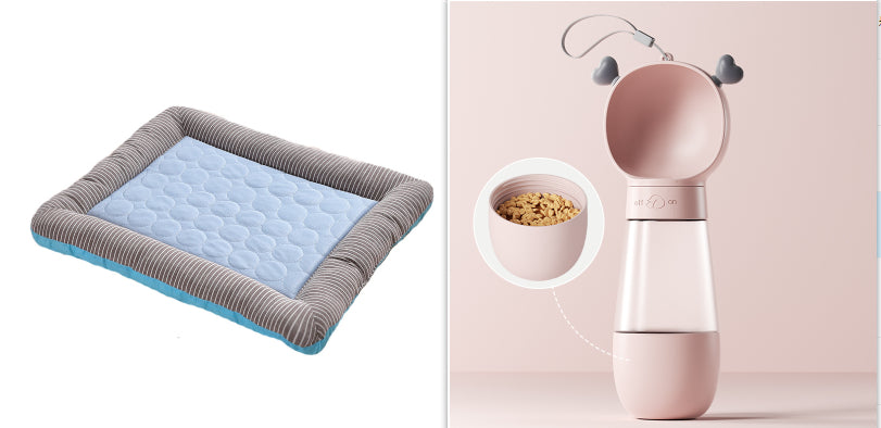 Kühlmatte für Hunde und Katzen – selbstkühlend & waschbar