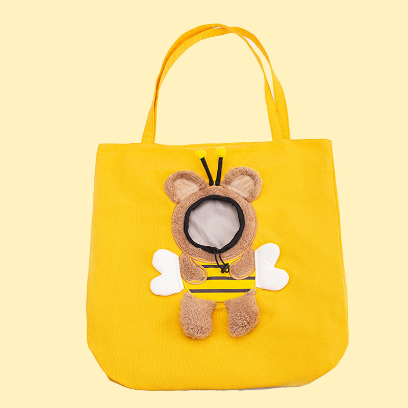 Little Bee Design Haustier-Tragetasche – atmungsaktiv, weich & sicher